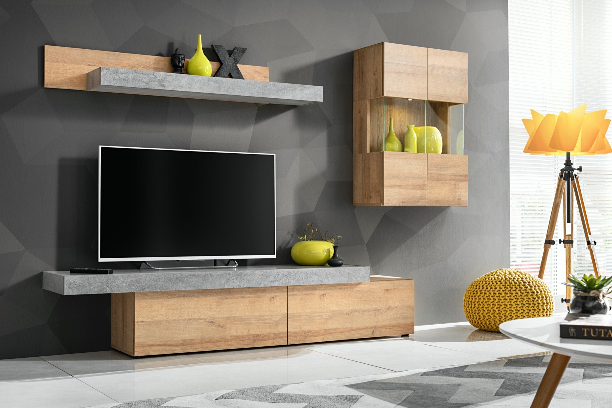 Solid Entertainment Unit - Art Nest