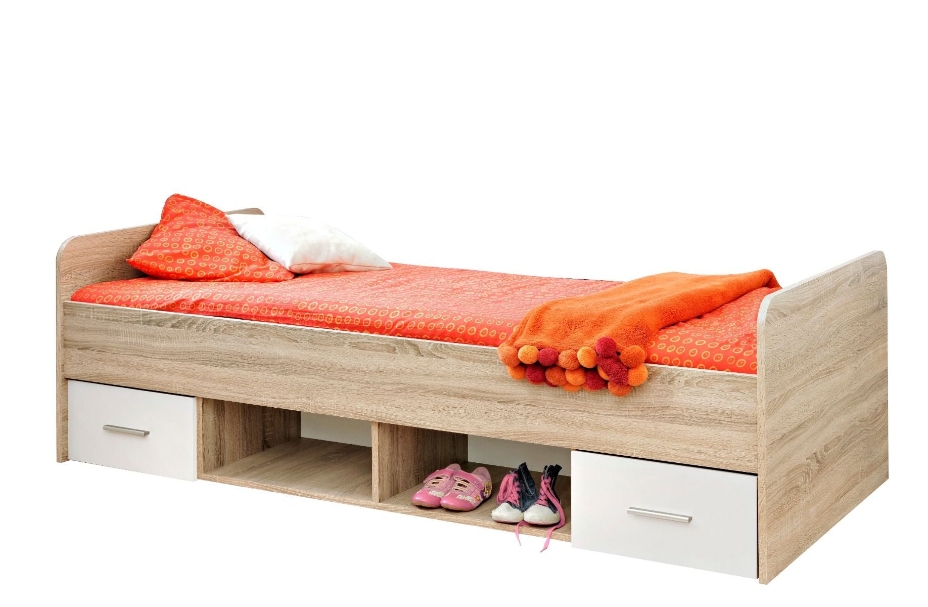 Poki DI-04 Bed with Drawers - Art Nest