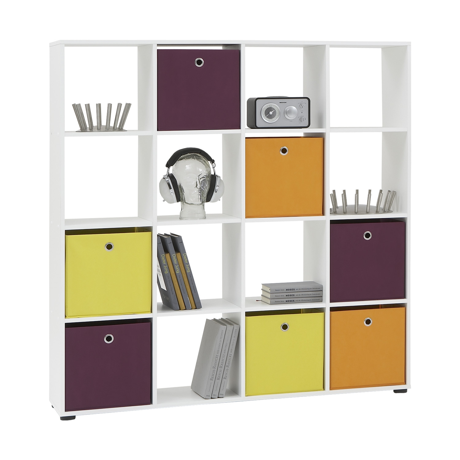 Mega 6 White Storage Cubed Room Divisor - Wimex Distribution
