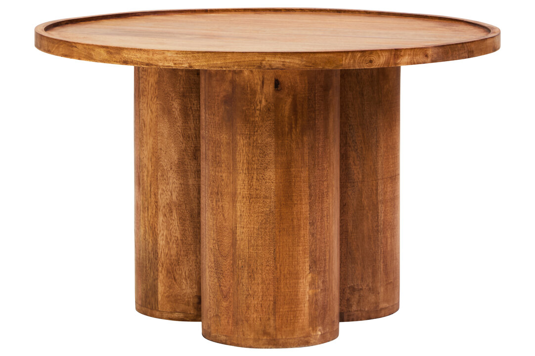 PENWYTHA Wooden Round Coffee Table - Oak - PH Collection