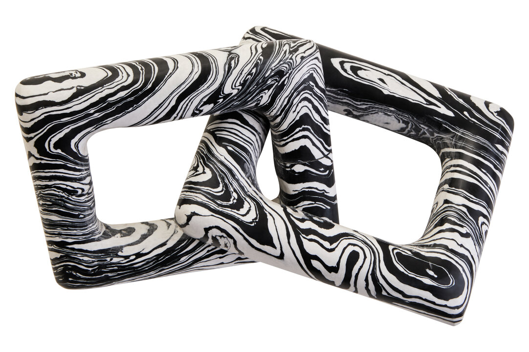 GORLENNE Decorative Marble Two Link Chain - Assorted - PH Collection