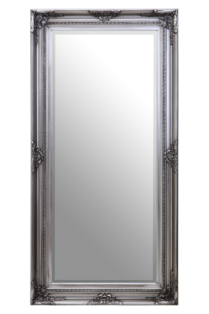 DALMERYTH Wooden Frame Wall Mirror - Silver - PH Collection