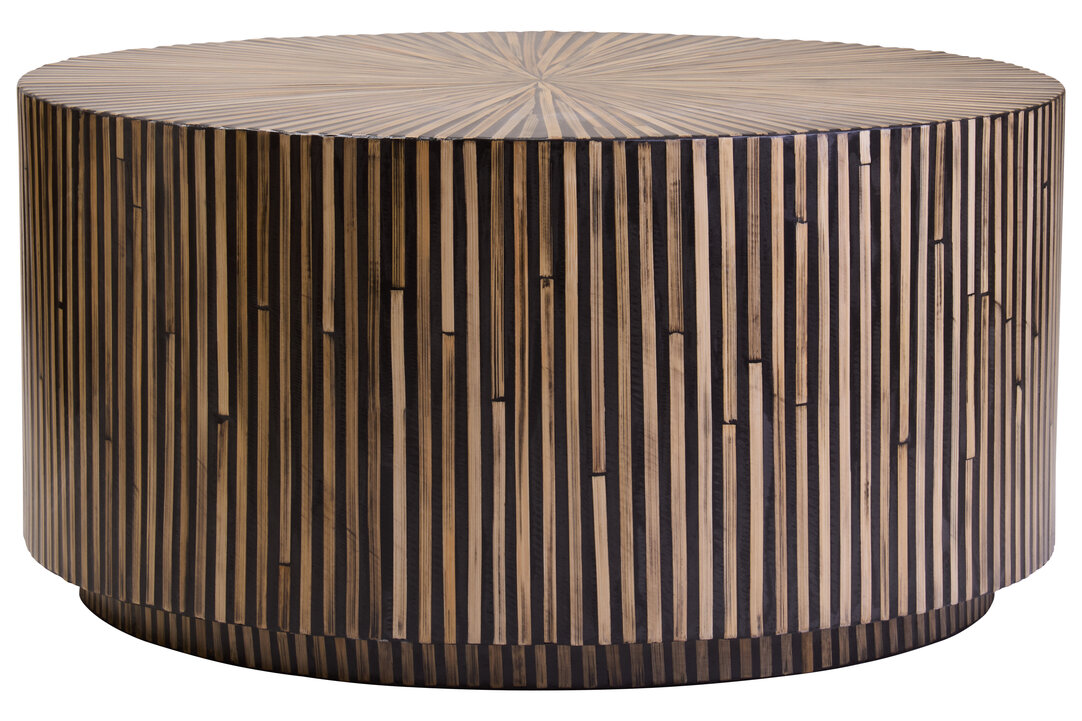 ELVIORA Round Coffee Table - Natural - PH Collection
