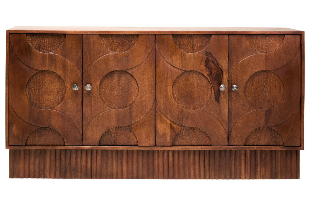 QUORVETH 4 Door Sideboard - Dark Oak - PH Collection