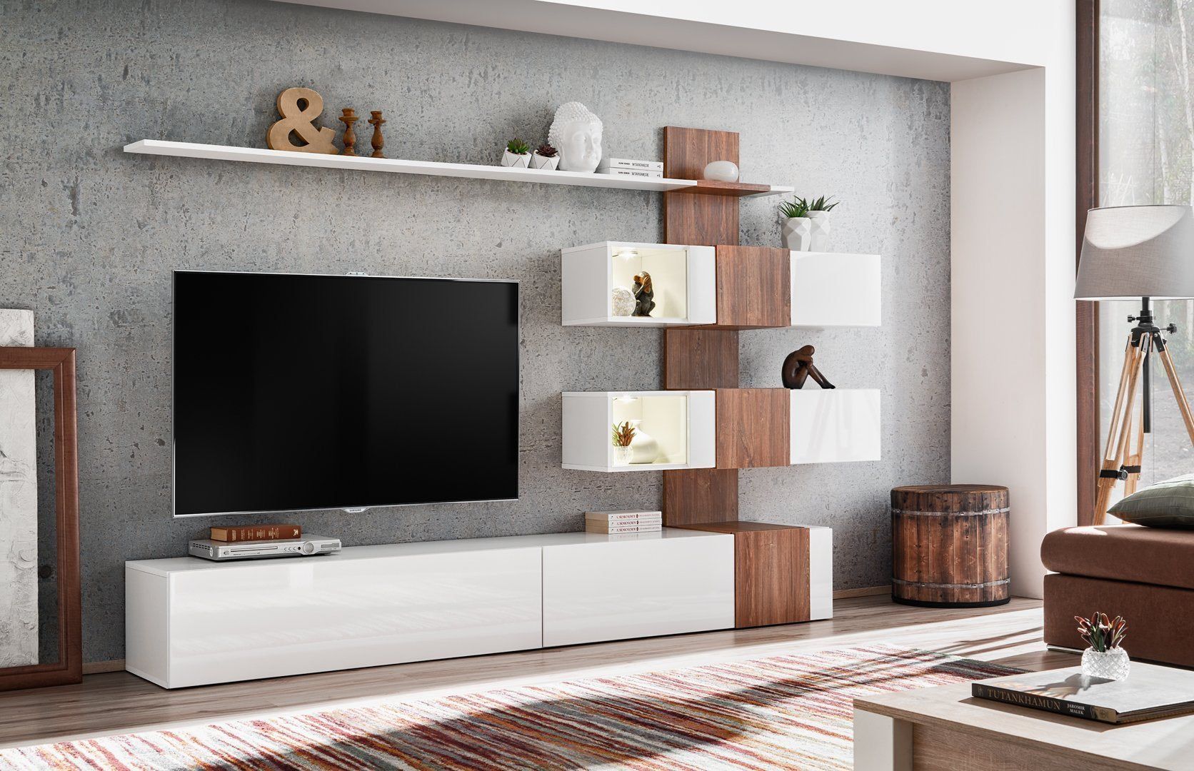 Feather Entertainment Unit - Art Nest