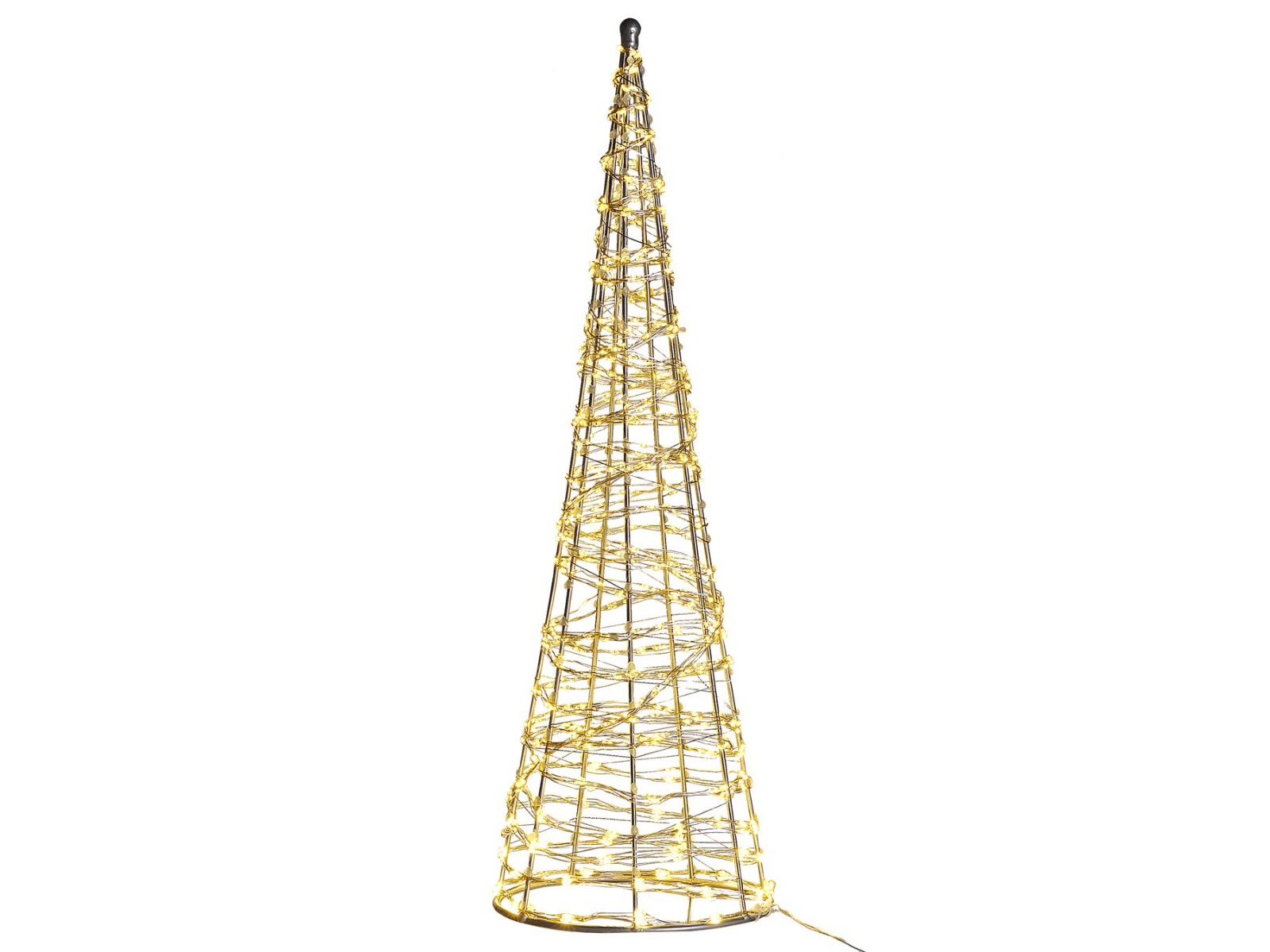 Mini Frost Outdoor LED Decoration Christmas Tree 57 cm - Silver - Gemini Interiors