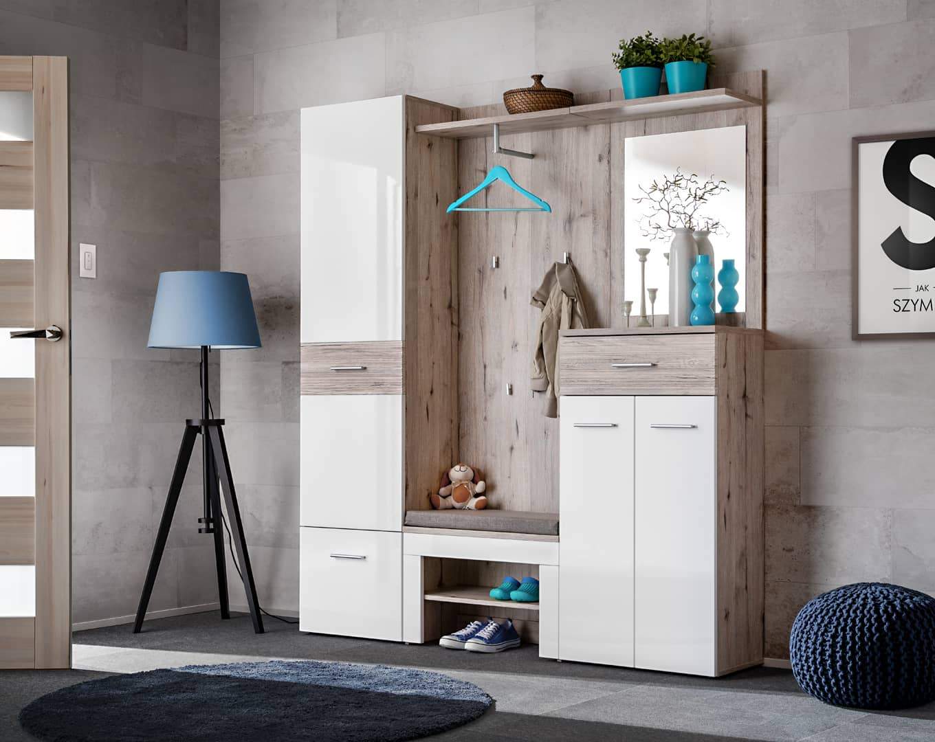 Gaviria III Hallway Set - Art Nest