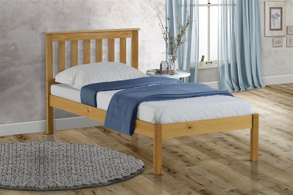 Birlea Denver Low End Wood Pine Bed Frame - Single 3ft - Birlea Essentials