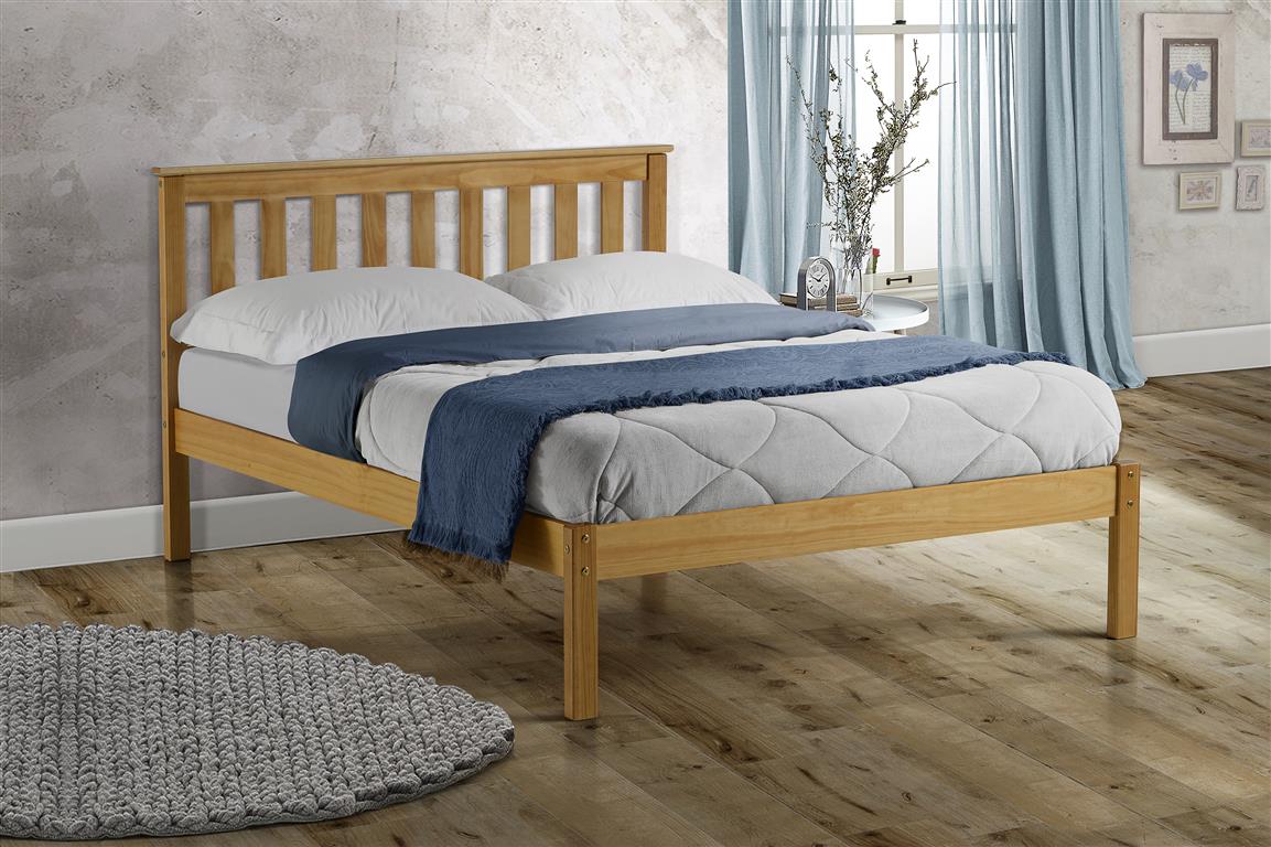 Birlea Denver Low End Wood Pine Bed Frame - Kingsize 5ft - Birlea Essentials