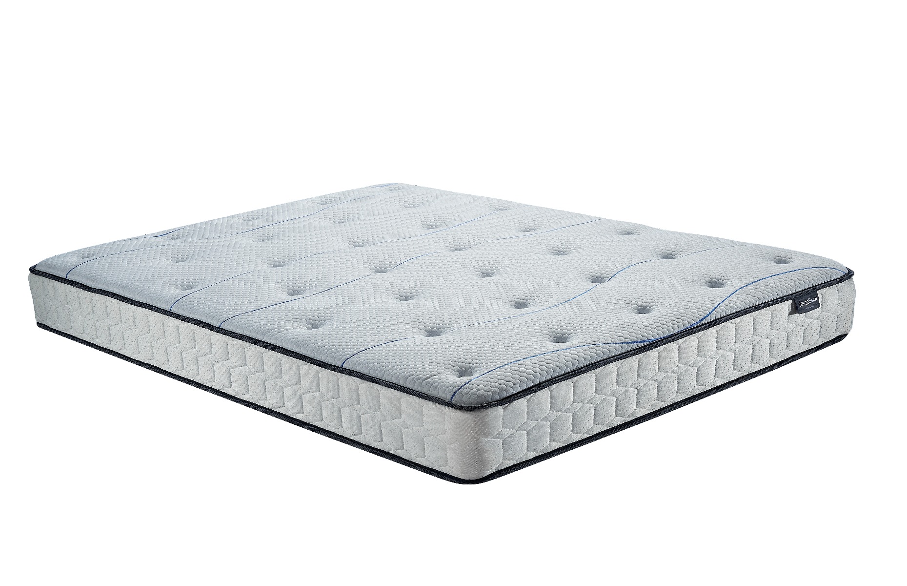 Sleep Soul Open Coil Spring Medium Firm Air Mattress - 4ft6 Double - Birlea Essentials