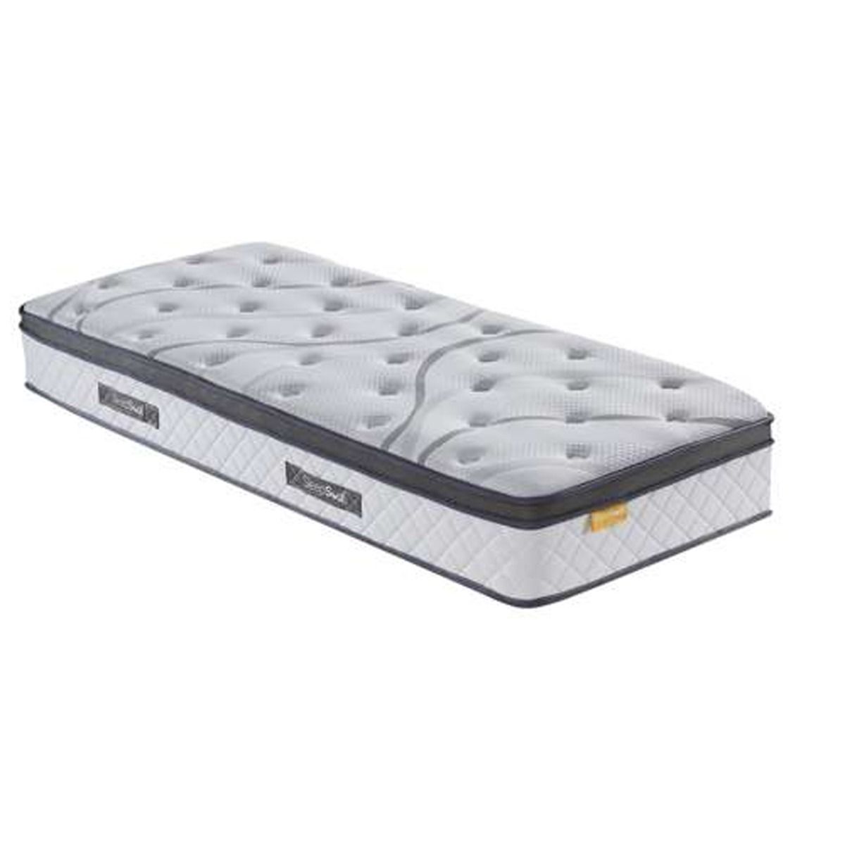 SleepSoul Luxuriously Soft Euro Top Pocket Springs Mattress - 3ft Single - Birlea Essentials