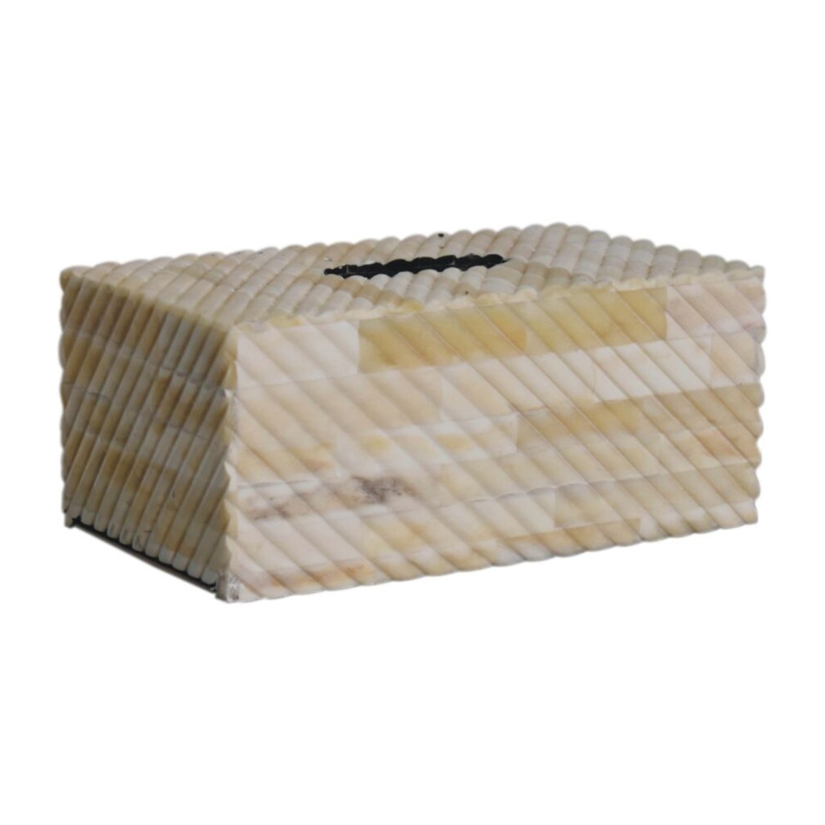 Bone Inlay Tissue Box - Beasley & Sons