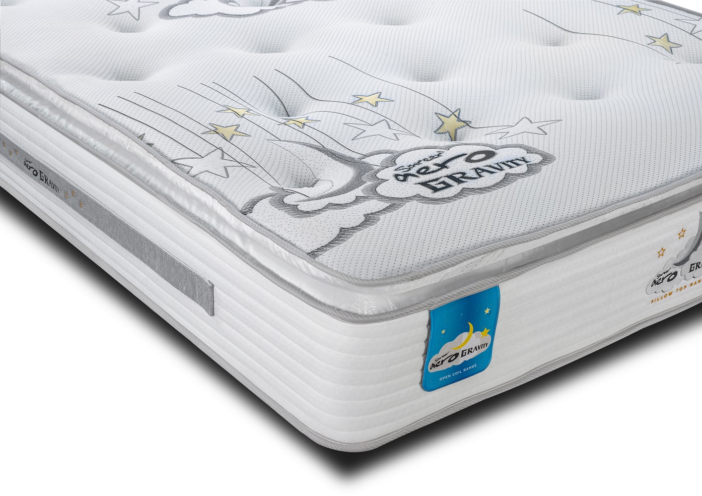Aero Gravity Cool Gel Coil Mattress - 5ft Kingsize - Kaitlyn & Co Industries