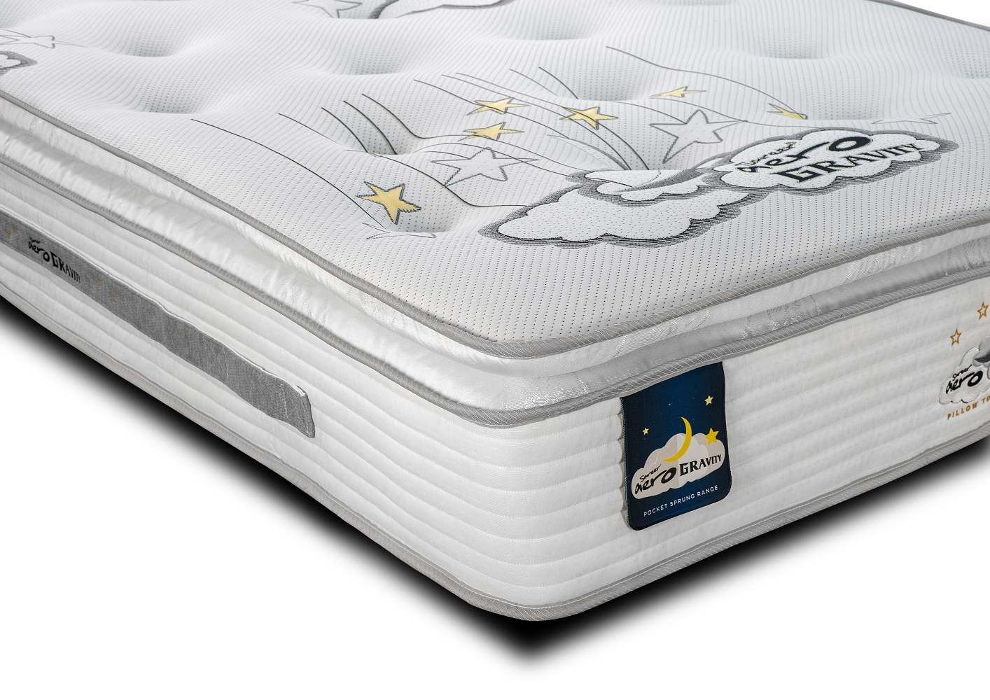 Aero Gravity Memory Pocket Sprung Mattresses - 5ft Kingsize - Kaitlyn & Co Industries