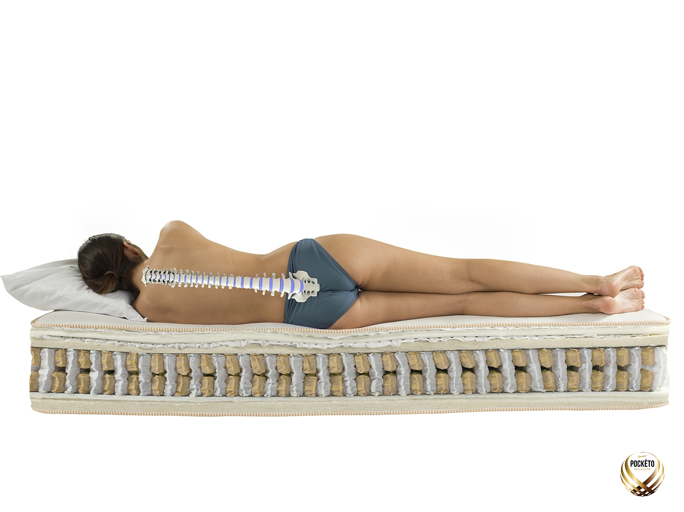 Sareer 5000 Pocket Latex Mattress - Small Double 4ft - Kaitlyn & Co Industries