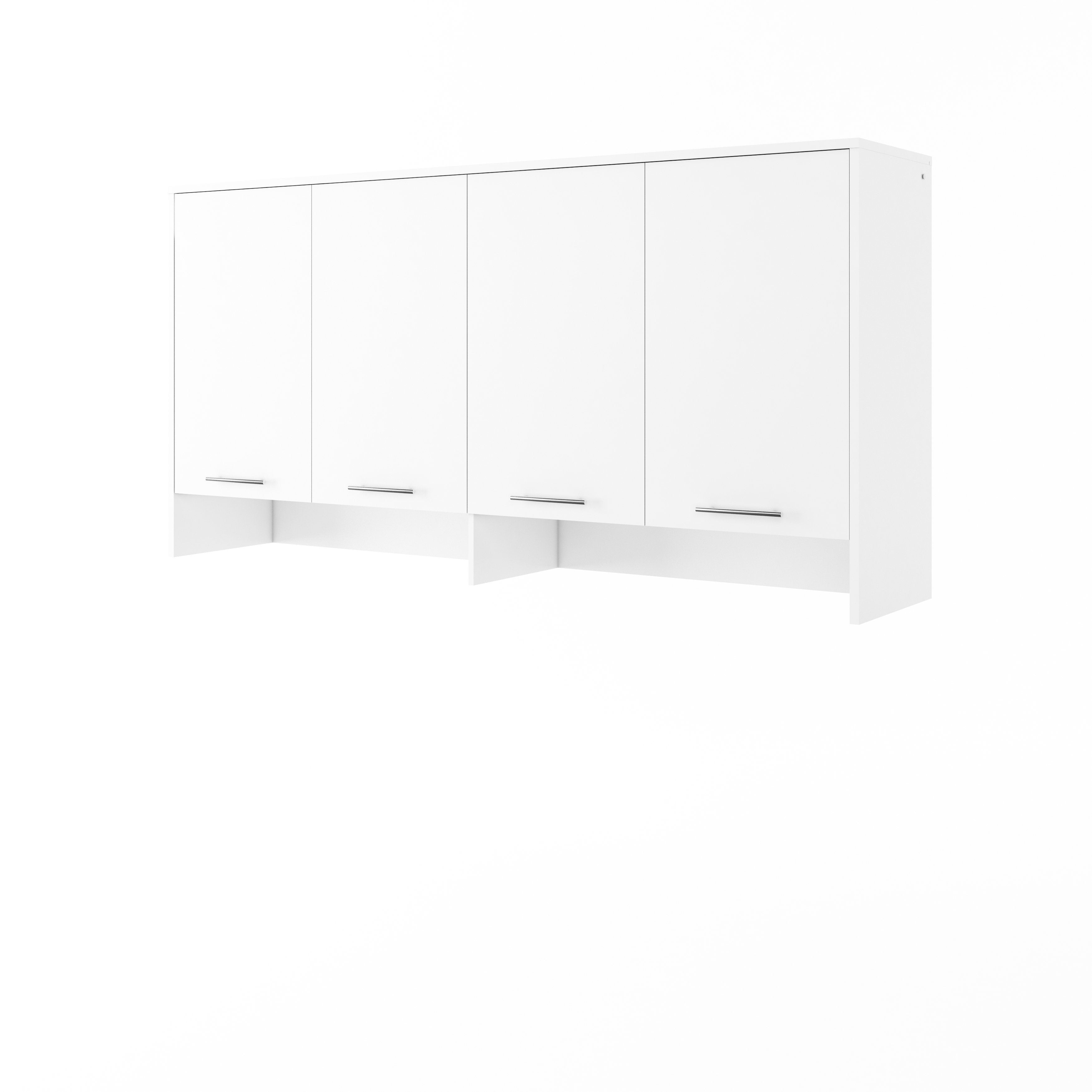 Over Bed Unit for ArtNest Horizontal Wall Bed Concept 90cm - White Matt - Art Nest