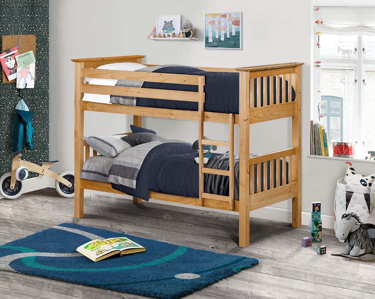 Barcelona Bunk Bed - Pine - JB Collections