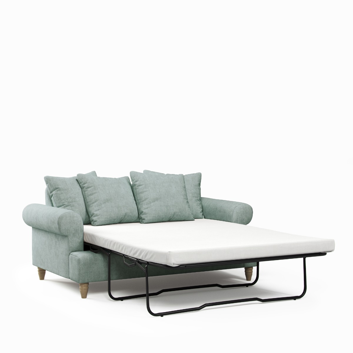 2 Seater Sofabed - LUXE Fabric - Grey - Edgbaston Living