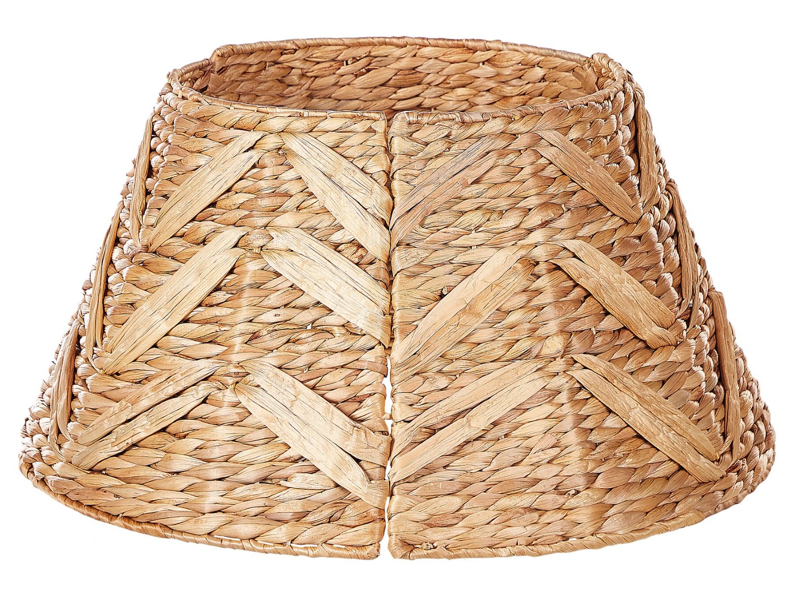 Yulebloom Christmas Tree Collar Water Hyacinth - Natural - Gemini Interiors