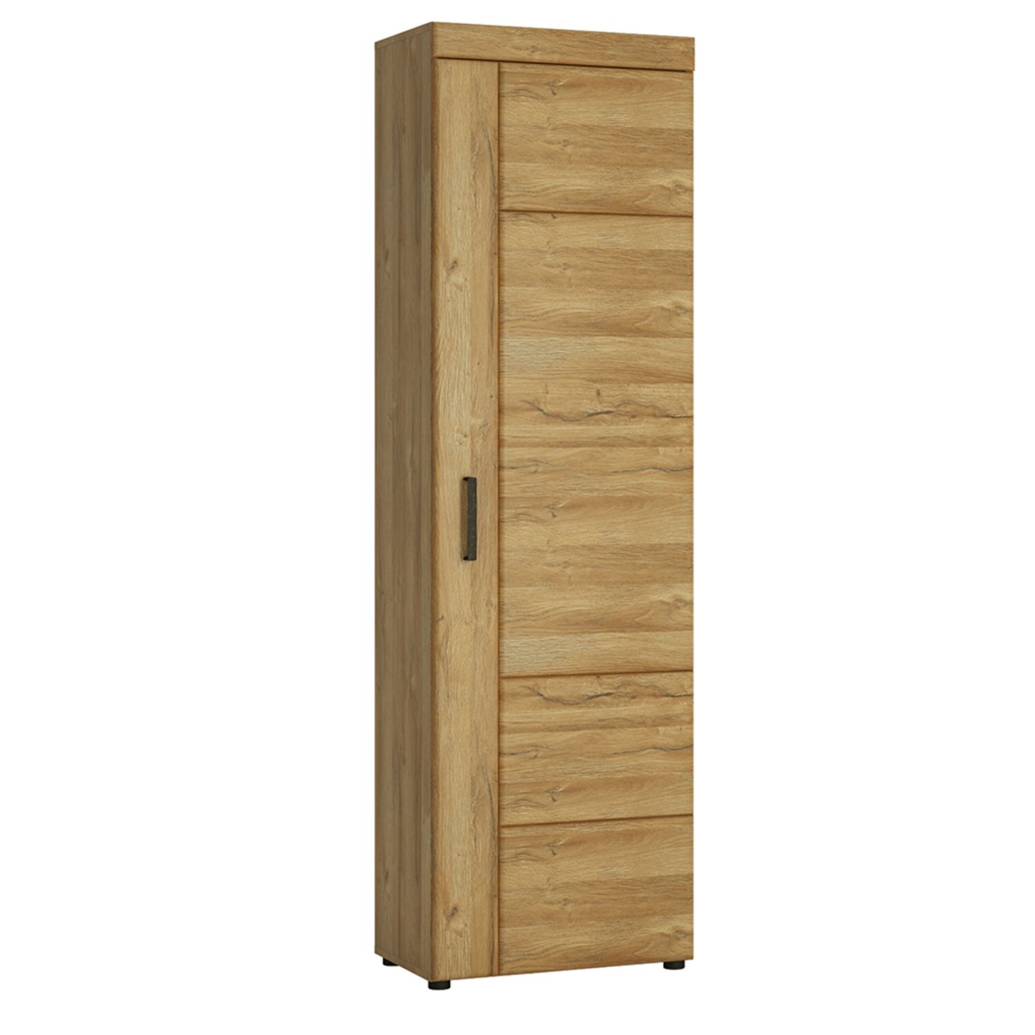 Cortina Tall cupboard (RH) - Grandson Oak - Rosalind Collection