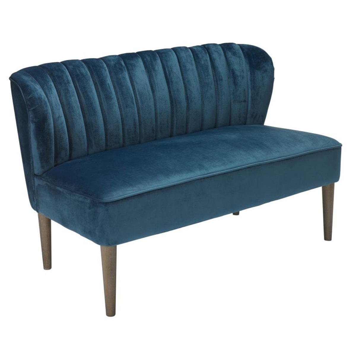 Bella 2 Seater Sofa Midnight Blue - Leeds Plywood