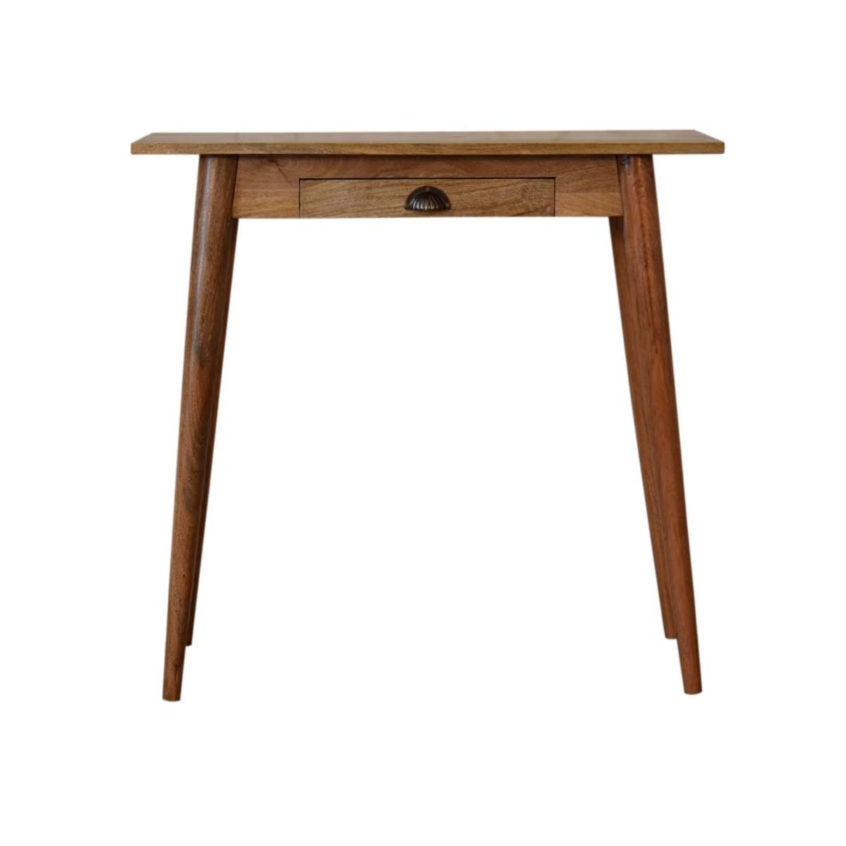 Nordic Style Mini Writing Desk - Oak - Beasley & Sons