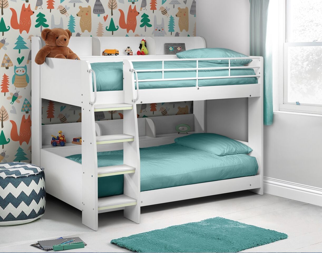 Domino Bunk Bed - White - JB Collections