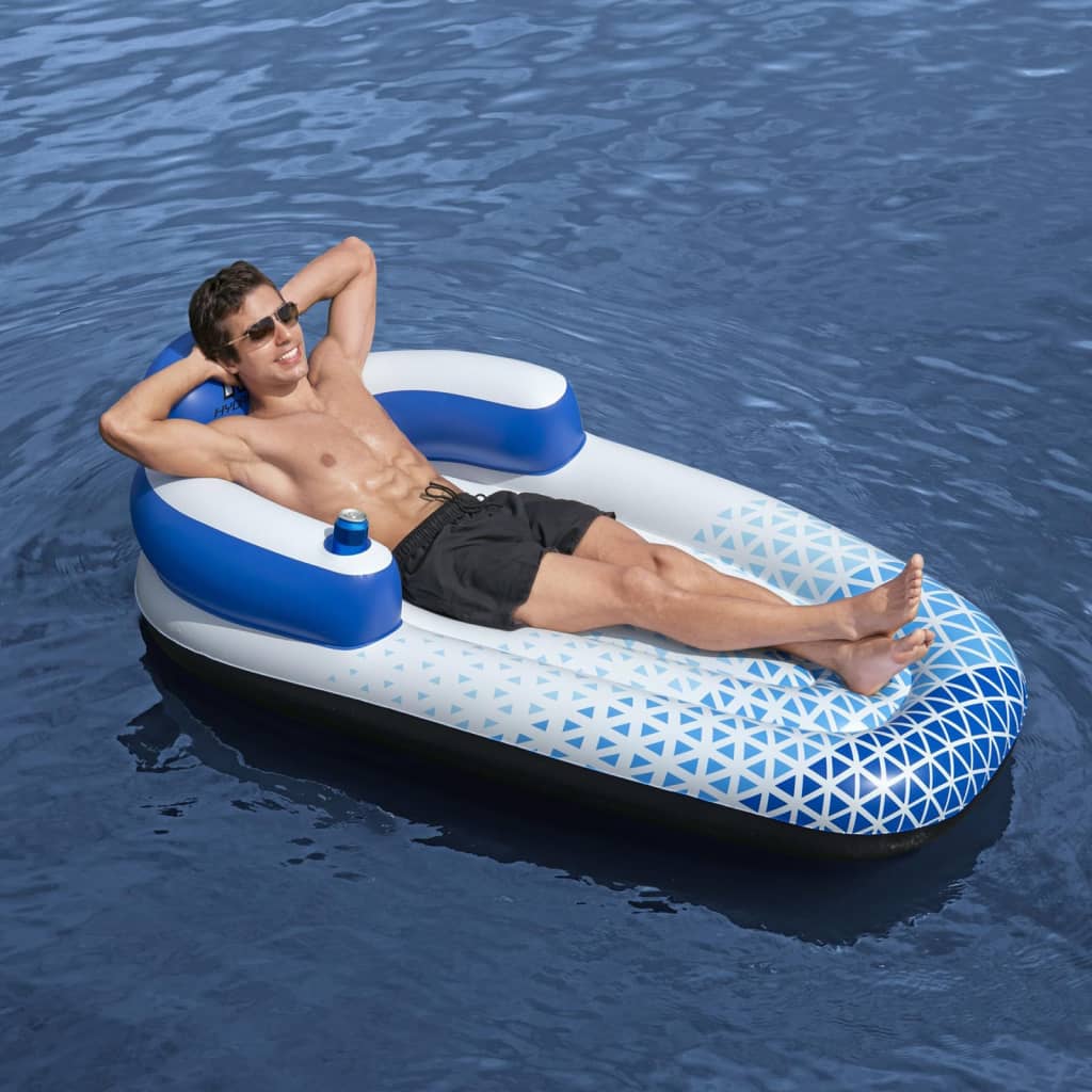 Bestway Hydro Force Floating Lounger 183x97 cm Blue - R and M Furniture