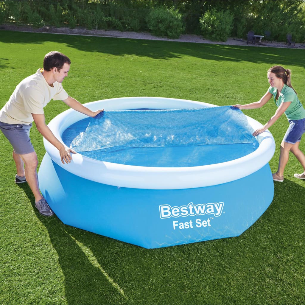 Bestway Solar Pool Cover Flowclear 305 cm - Decor Base