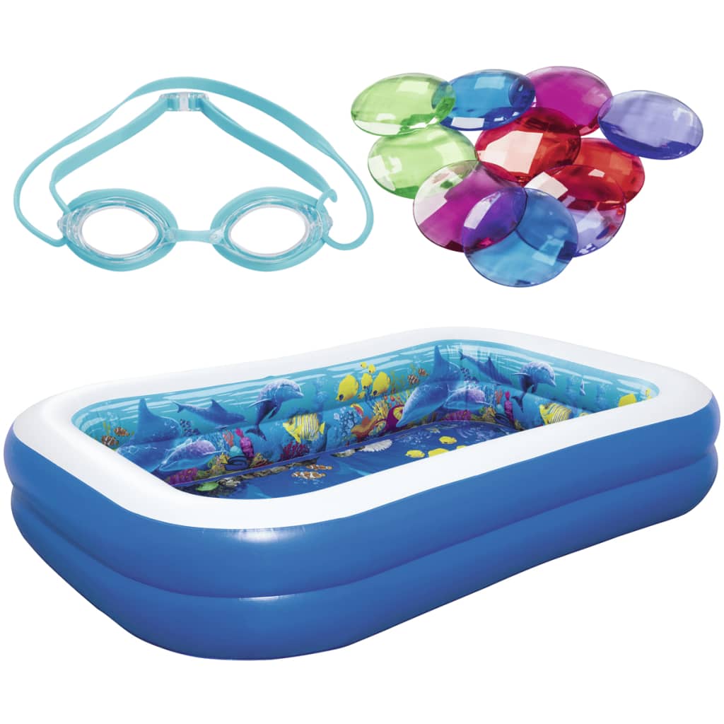 Bestway Undersea Adventure Inflatable Pool 54177 - Sid & Sam
