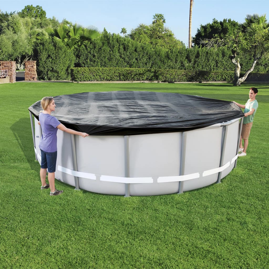 Bestway Pool Cover Flowclear 488 cm - Design Hut