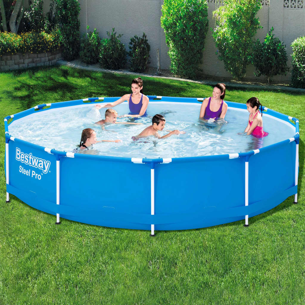 Bestway Swimming Pool Steel Pro Frame 366x76 cm - Discount Dealers