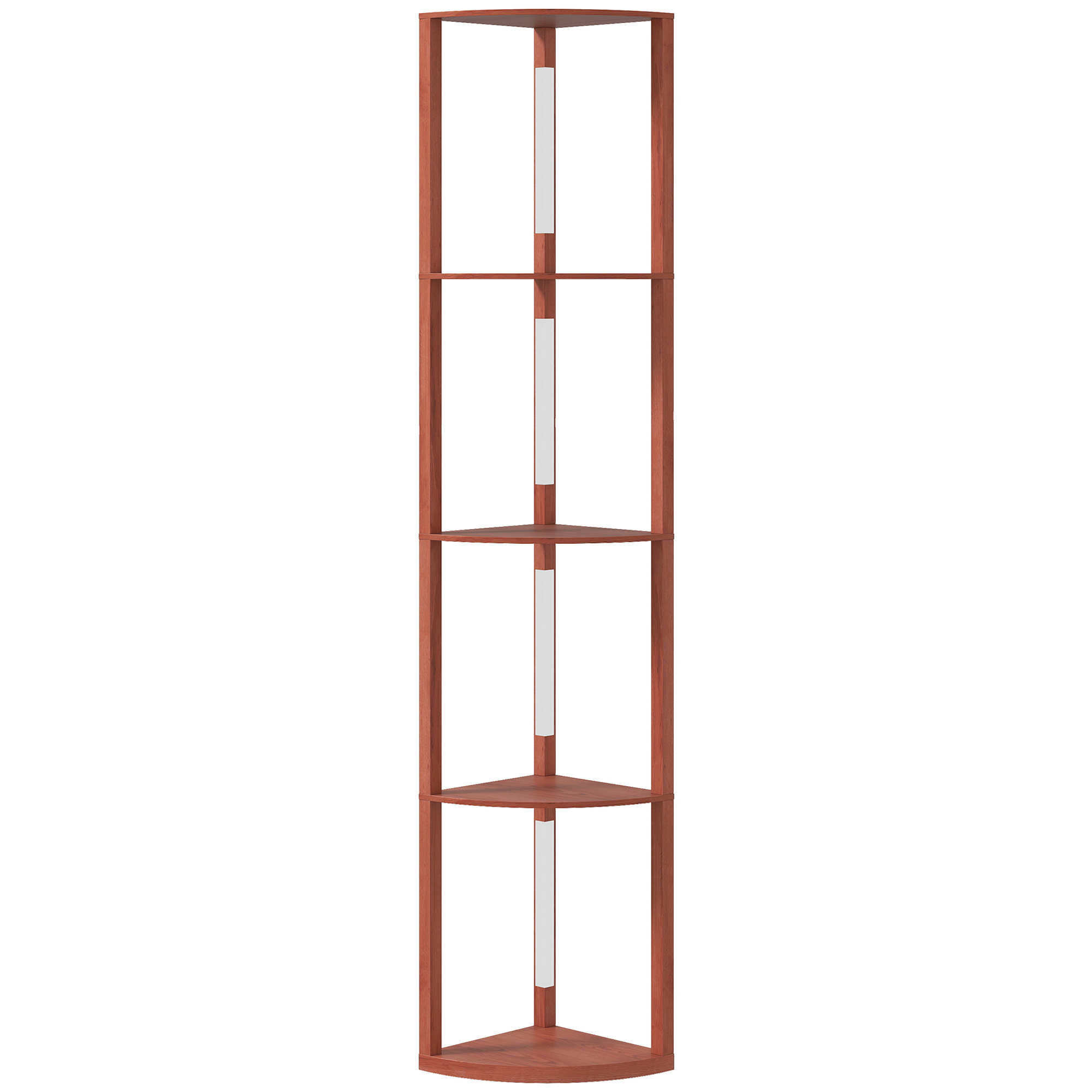HERON Corner Floor Lamp for Living Room Bedroom Brown - Life Essentials