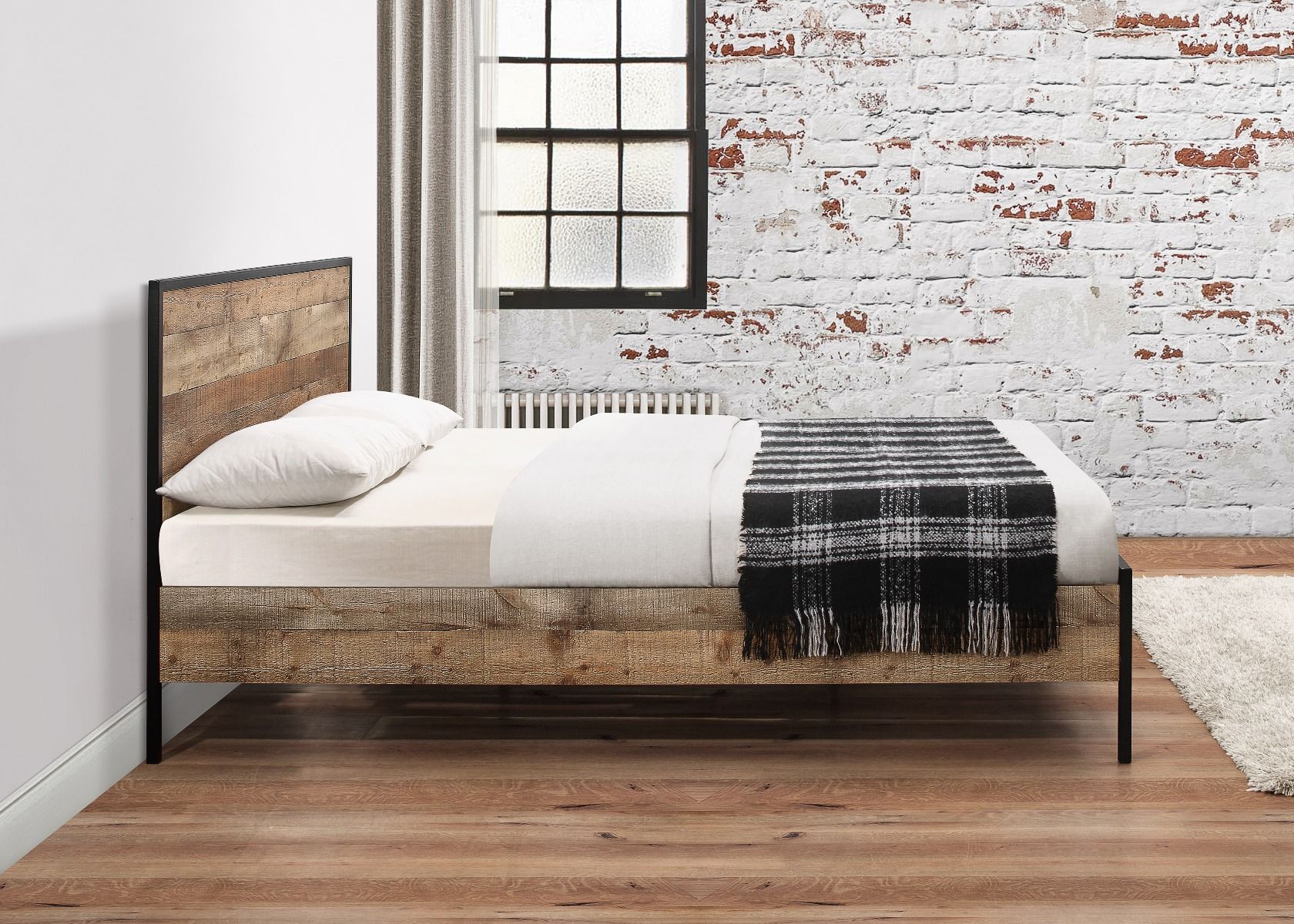 Birlea Urban Rustic Bed Frame - Kingsize 5ft - Birlea Essentials