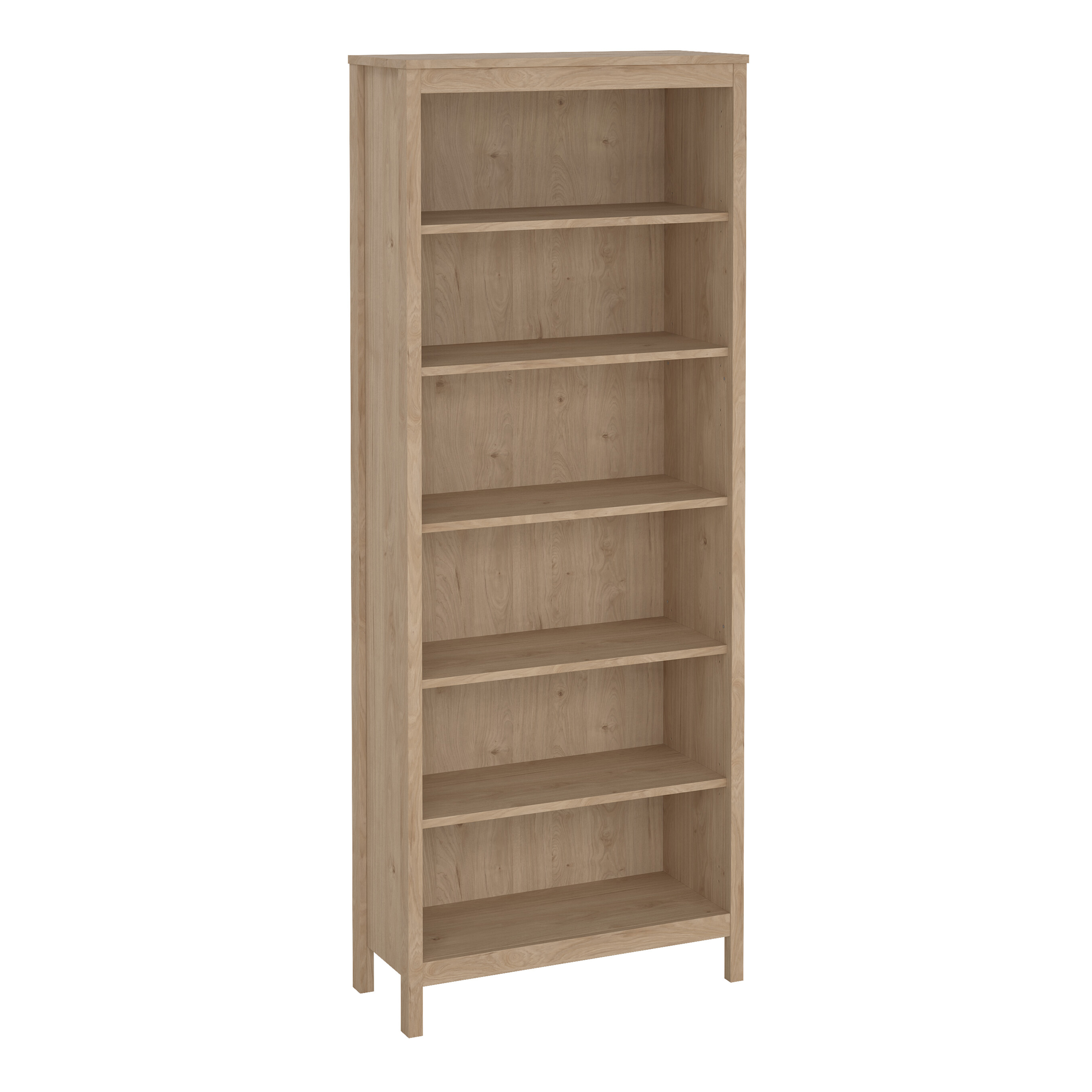 MEMPHIS Bookcase in Jackson Hickory Oak - Rosalind Collection