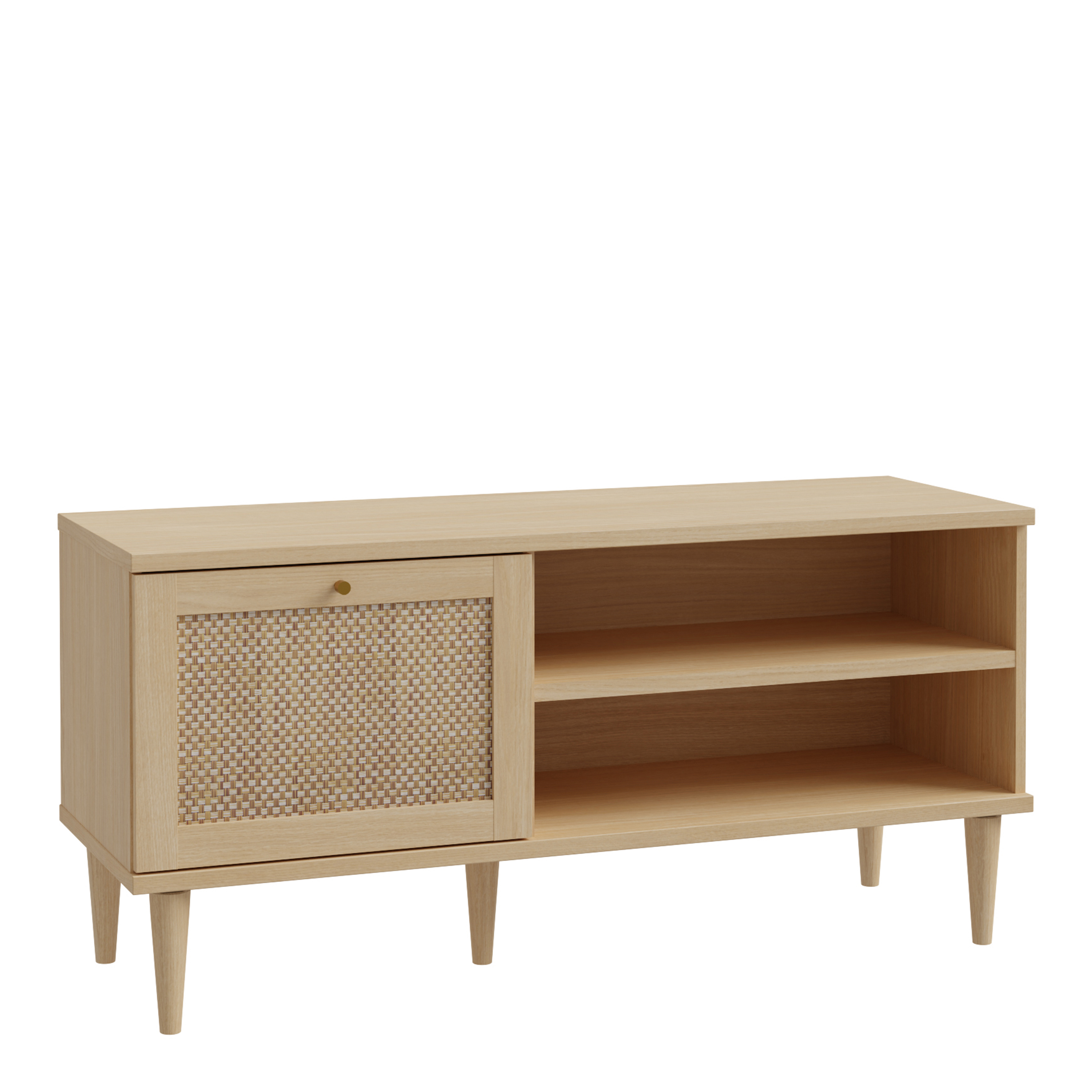 CARSLEY TV Unit in Rattan - Rosalind Collection