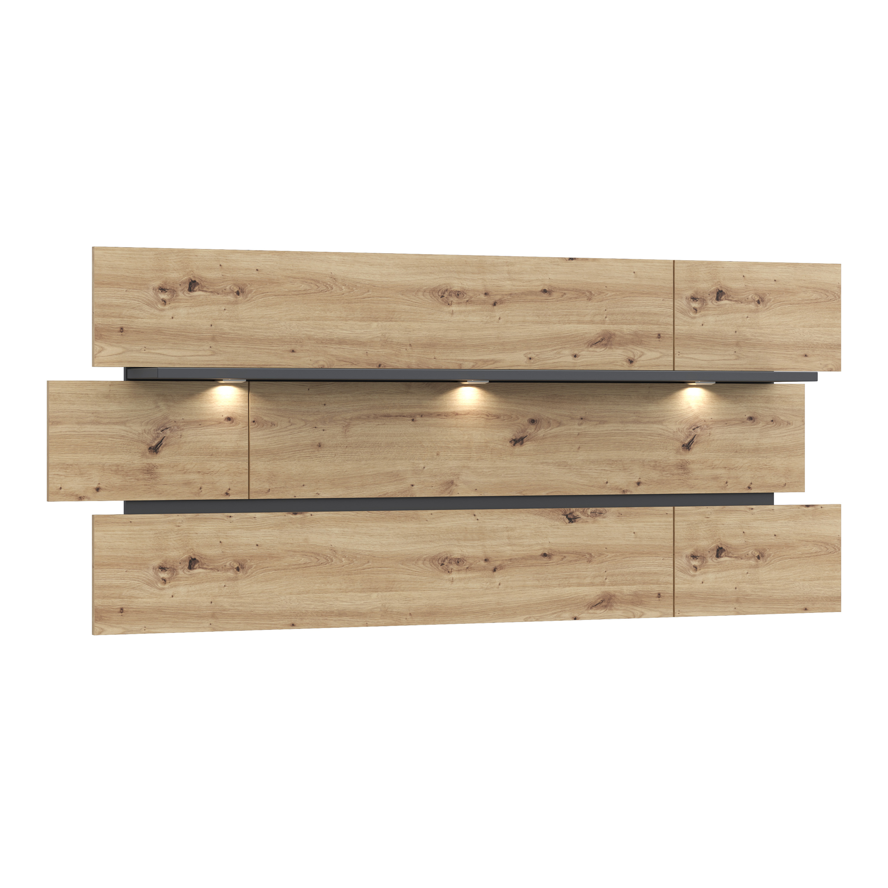 KIARA Wall Shelf inc LED Lighting - Rosalind Collection