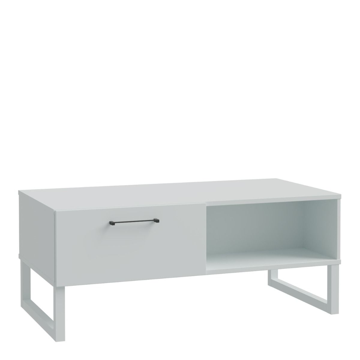 SULI 1 Drawer Coffee Table in Light Grey - Rosalind Collection
