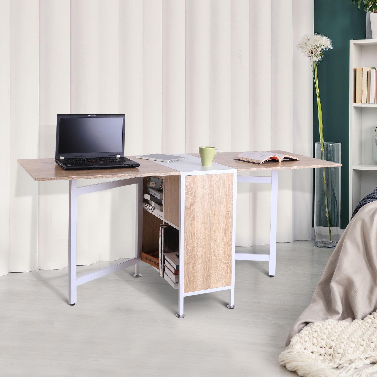 Foldable Drop Leaf Table - Home Deals