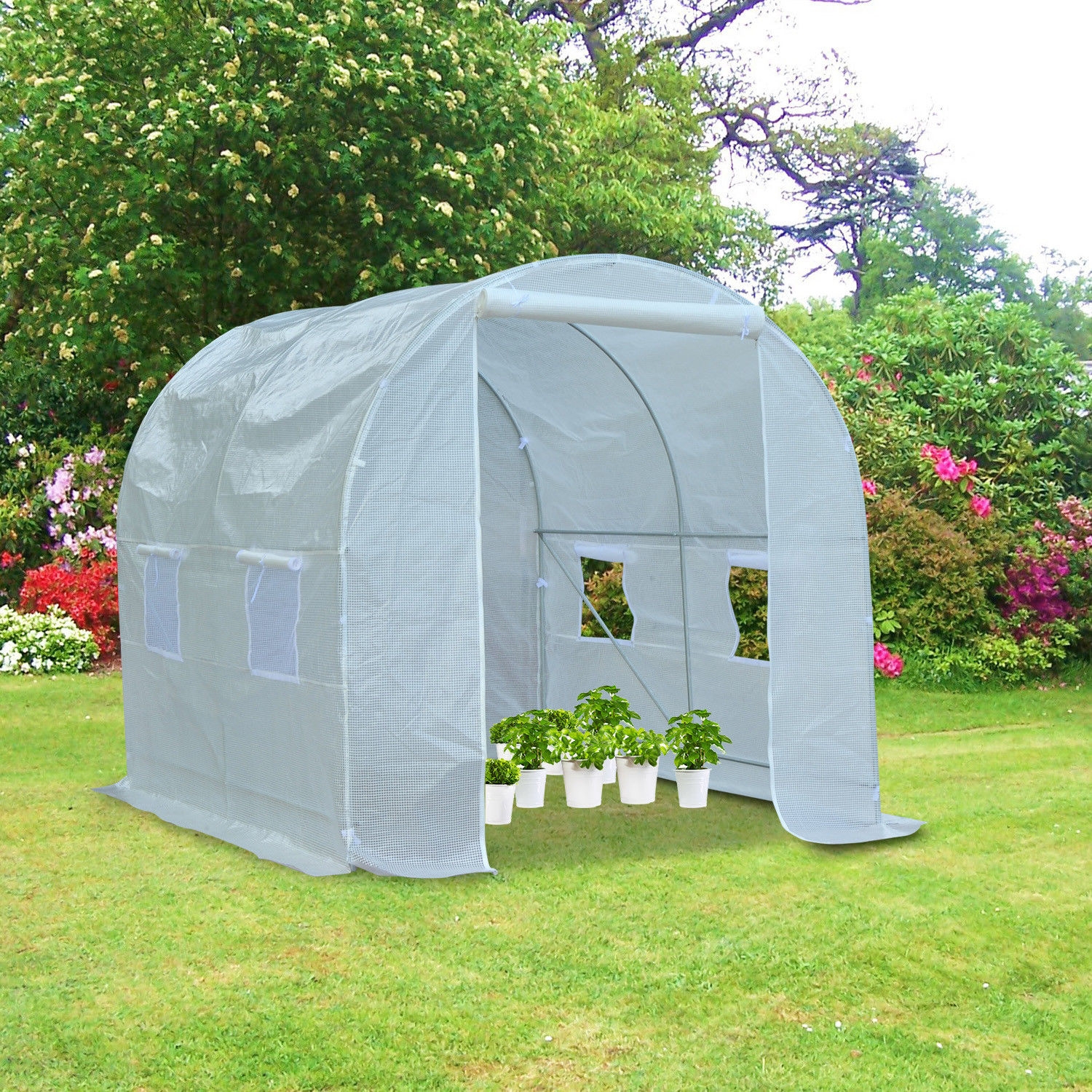 Large Walk-in Greenhouse - The Garden Savant
