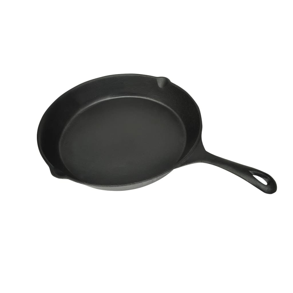 Grill Fry Pan Cast Iron 30 cm Round - R and M Furniture
