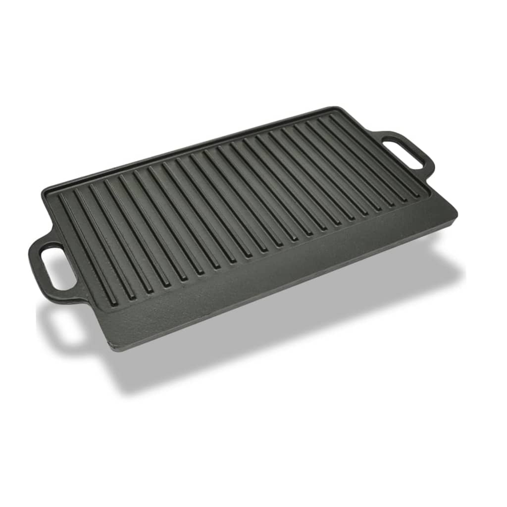 Grill Platter Cast Iron Reversible 50x23 cm - R and M Furniture