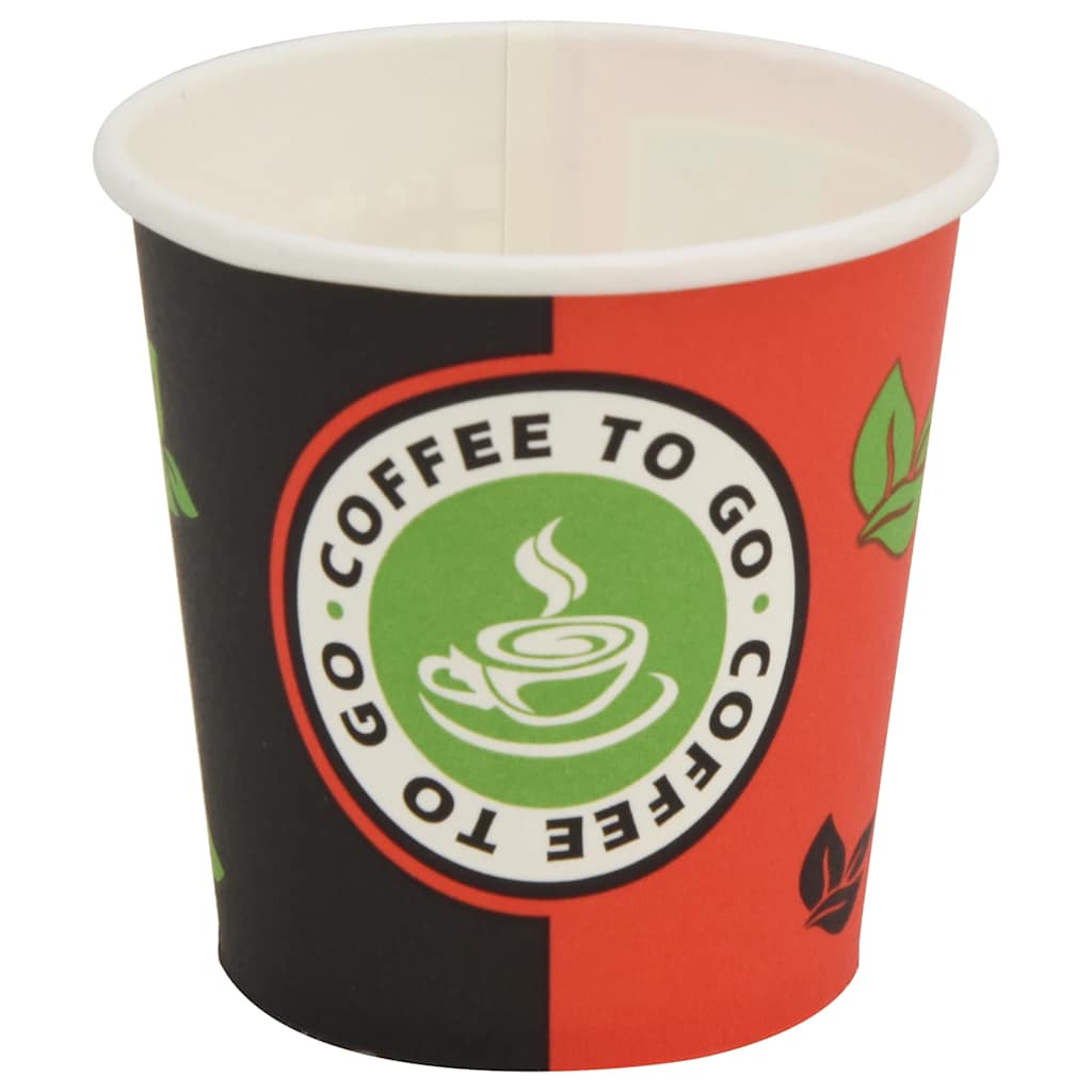 1000 Pcs Disposable Coffee Cups Paper 120 ml 4 oz - The Home Maker