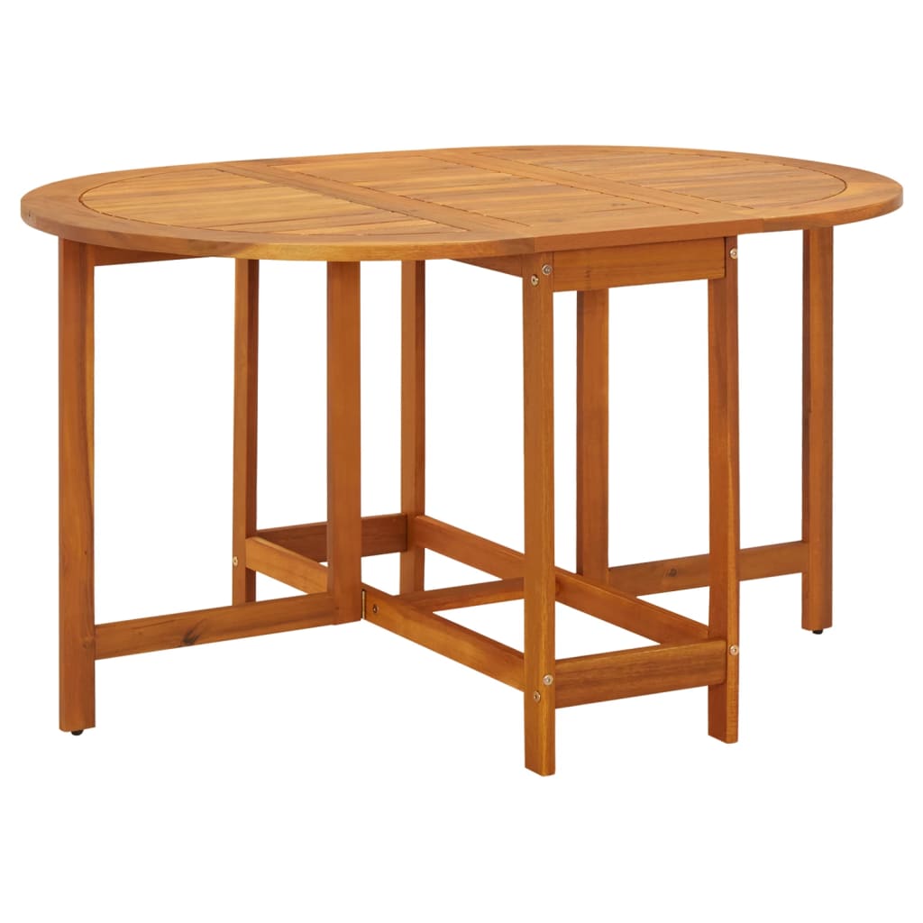 Garden Table 130x90x72 cm Solid Acacia Wood - All Things Good