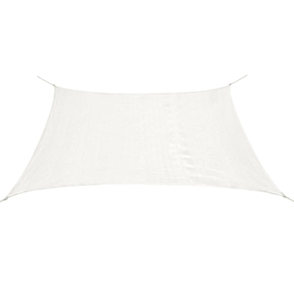 Sunshade Sail HDPE Square 2x2 m White - Design Hut