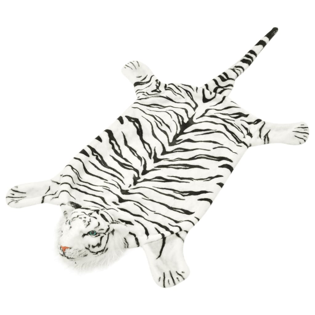 Tiger Carpet Plush 144 cm White - Millennium Furniture