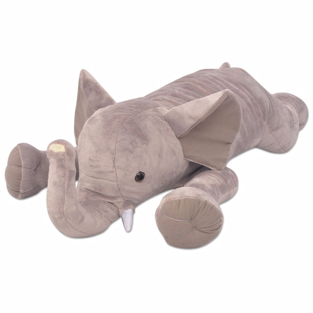 Plush Cuddly Toy Elephant XXL 95 cm - Decor Base