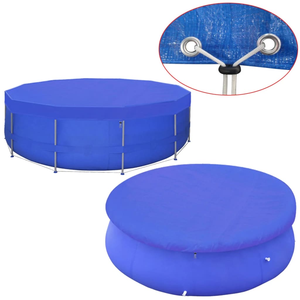 Pool Cover PE Round 460 cm 90 g/m2 - R and M Furniture