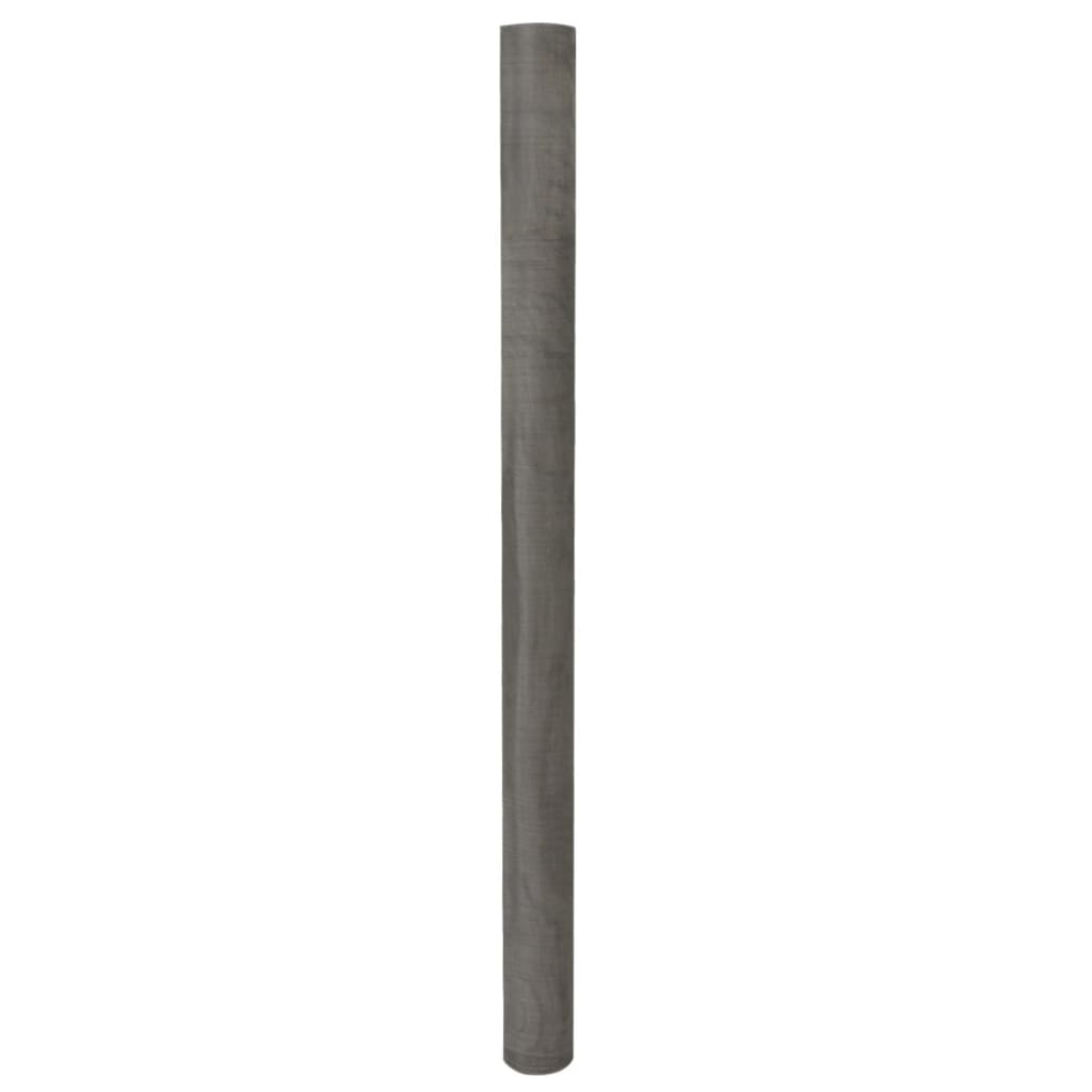 Mesh Screen Stainless Steel 100x1000 cm Silver - Design Hut