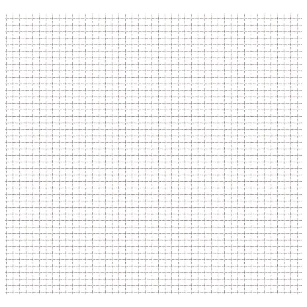 Crimped Garden Wire Fence Stainless Steel 50x50 cm 31x31x3 mm - Design Hut